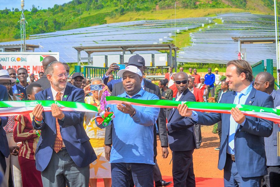 Burundi inaugurates first utility-scale solar power plant